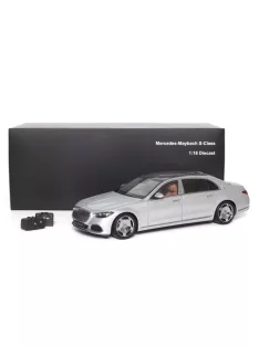   Almost-Real - 1:18 MERCEDES-MAYBACH-S-CLASS 2021 - HIGHTECH SILVER - ALMOST REAL