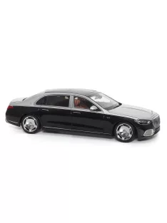   Almost-Real - 1:18 MERCEDES-MAYBACH-S-CLASS 2021 – HIGHTECH SILVER/OBSIDIAN BLACK - ALMOST REAL