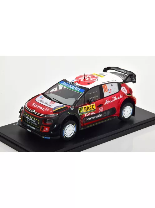 Altaya - 1:24 2018 Citroen C3 WRC #10 Loeb/Elena Rally Catalunya - 