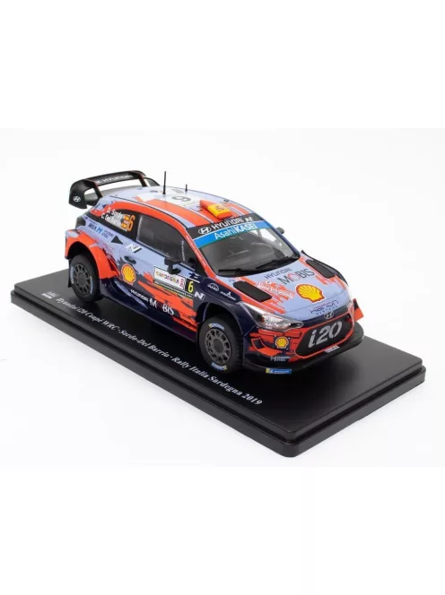 Altaya - 1:24 Hyundai i20 Coupе WRC #6 Dani Sordo Carlos del Barrio Winner Rallye Italy Sardinia 2019
