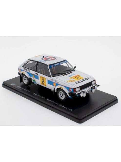 Altaya - Talbot Sunbeam Lotus - Fréquelin-Todt - Rally Codasur Argentina 1981 – Hachette