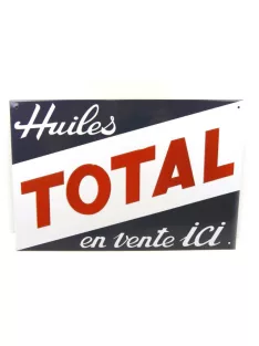 Altaya - 1:43 METAL PLATE - Total Huile (30x20cm) - ALTAYA