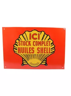 Altaya - 1:43 METAL PLATE - Shell (30x20cm) - ALTAYA