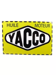Altaya - 1:43 METAL PLATE - Yacco (30x20cm) - ALTAYA
