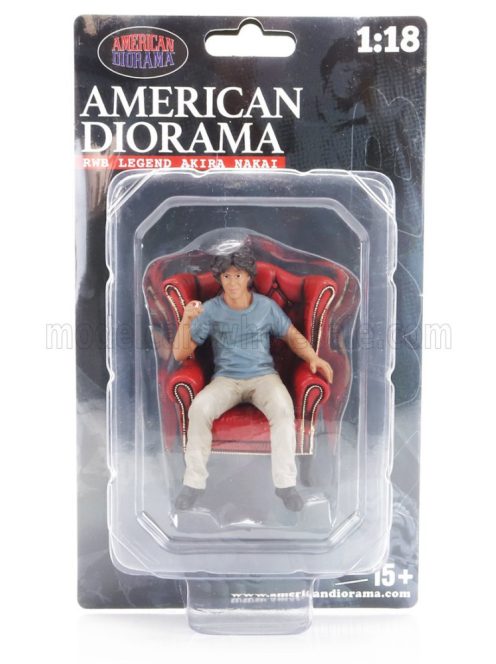 American Diorama - FIGURES AKIRA NAKAI-SAN WITH CHAIR - 1 VARIOUS