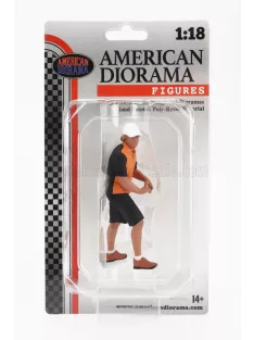 American Diorama - FIGURES MAIN DETAILING PREP BLACK ORANGE