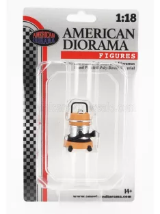 American Diorama - ACCESSORIES ASPIRAPOLVERE - VACUUM YELLOW