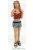 American Diorama - Figures Monica Girl With Lollipop Red Light Blue