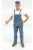 American Diorama - FIGURES BOB AGRICOLTORE - FARMER BLUE WHITE