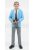 American Diorama - FIGURES LADRO - ROBBER II LIGHT BLUE GREY