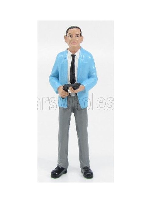 American Diorama - FIGURES LADRO - ROBBER II LIGHT BLUE GREY