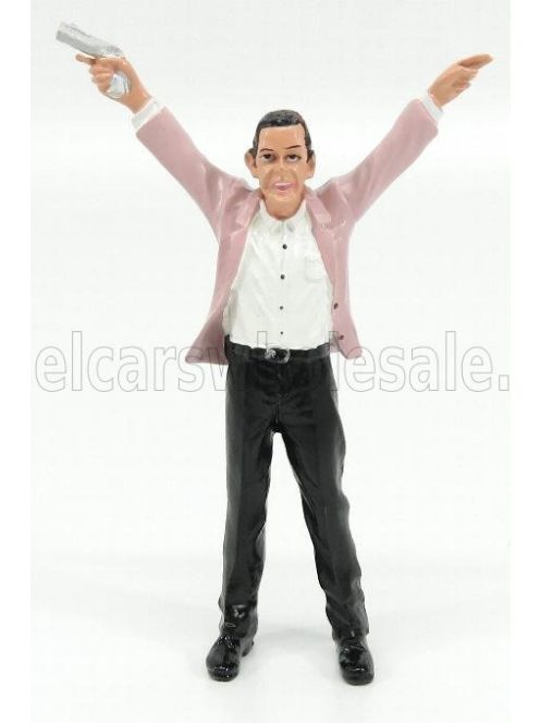 American Diorama - FIGURES LADRO - ROBBER IV BLACK WHITE PINK