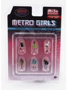 American Diorama - FIGURES SET 6X METRO GIRLS VARIOUS