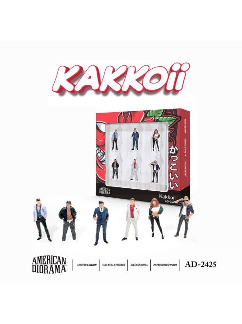 American Diorama - Kakkoii (Set of 6 figures) 2025