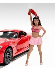   American Diorama - FIGURES GIRL FIGURE 24 SERIES 2 - N 2 RED PINK