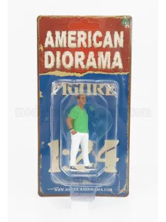 American Diorama - FIGURES MAN PARTYGOERS #IX GREEN GREY