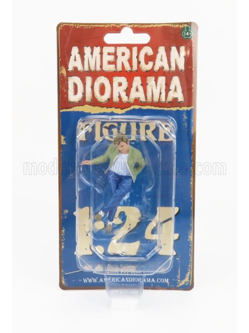 American Diorama - FIGURES MAN SITTING LOVERS #I BEIGE BLUE