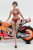 American Diorama - FIGURES ELIZABETH - HOT BIKE MODEL - MOTORCYCLE NOT INCLUDED PINK RED