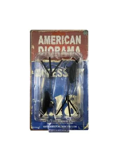   American Diorama - Photographer Lightning Kit (Set Of 2). Functional Light With On/Off Switch - American Diorama