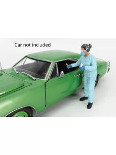   American Diorama - FIGURES MAN - HAZMAT CREW FIGURE II LIGHT BLUE