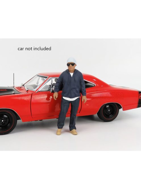 American Diorama - FIGURES MAN CAR MEET 1 - FIGURE IV BLUE