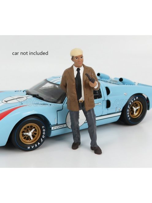 American Diorama - FIGURES MAN RACE DAY 2 - FIGURE III BROWN GREY