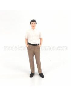   American Diorama - FIGURES MAN THE DEALERSHIP - CUSTOMER I BROWN WHITE