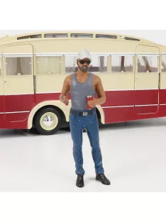 American Diorama - FIGURES MAN CAMPERS - FIGURE V GREY BLUE