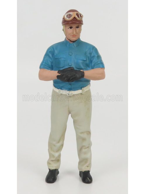 American Diorama - FIGURES MAN RACING LEGEND 50s-A BLUE GREY
