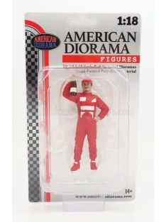 American Diorama - FIGURES MAN RACING LEGEND 2000s-B RED