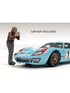   American Diorama - FIGURES MAN RACE DAY 1 - FIGURE II RED GREY