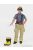 American Diorama - Figures Firefighters - Getting Ready Blue Beige