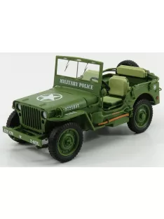  American Diorama - JEEP WILLYS US ARMY OPEN MILITARY POLICE 1944 MILITARY GREEN