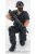American Diorama - Figures Soldato Swat Con Fucile - Soldier Snip Swat With Rifle Gun Black