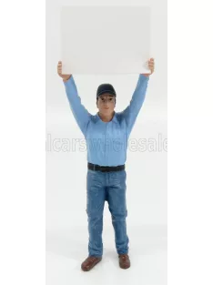   American Diorama - FIGURES CAMERA REFLECTOR CREW - REPORTER VARIUOUS