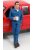American Diorama - FIGURES LARRY MECCANICO IN PAUSA CAFFE' - MECHANIC TAKING A BREAK BLUE