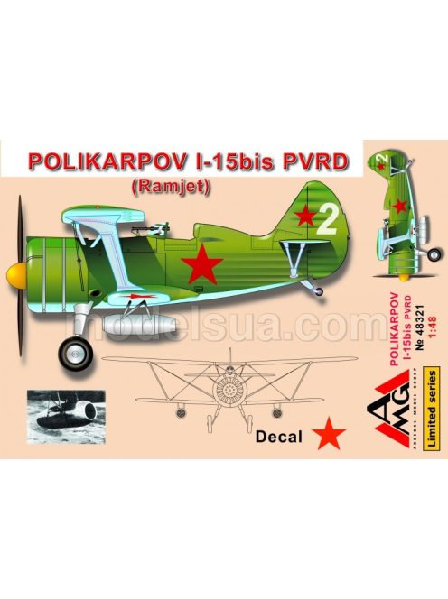 Amg - Polikarpov I-15 bis PVRD (Ramjet)