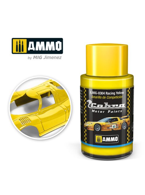 AMMO - COBRA MOTOR Racing Yellow