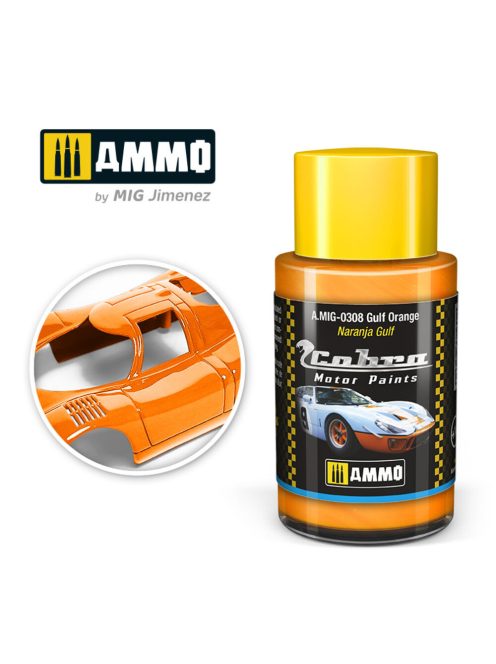 AMMO - COBRA MOTOR Gulf Orange