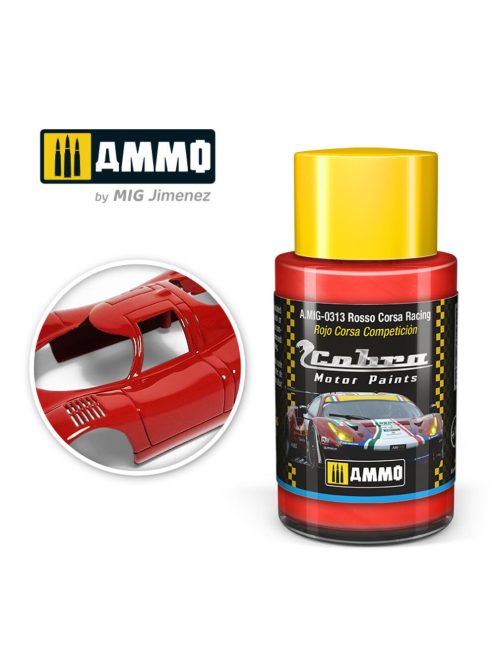 AMMO - COBRA MOTOR Rosso Corsa Racing