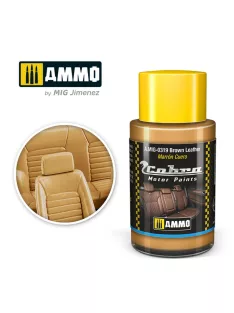 AMMO - COBRA MOTOR Brown Leather