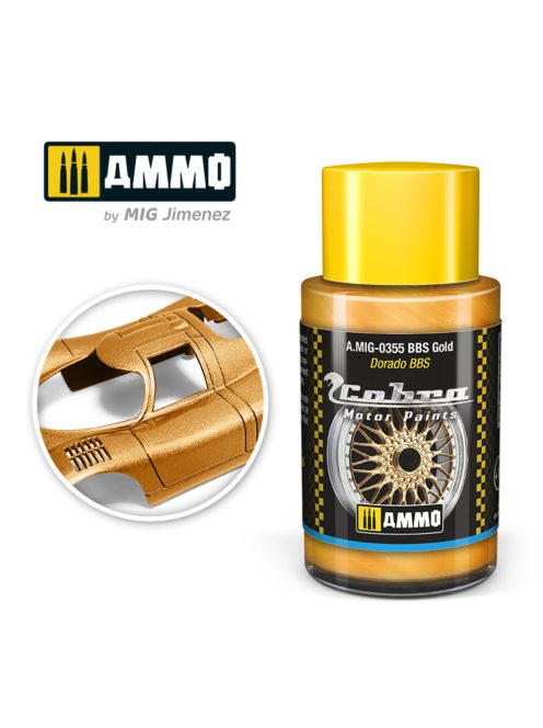 AMMO - COBRA MOTOR BBS Gold