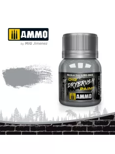 AMMO - Drybrush Medium Grey