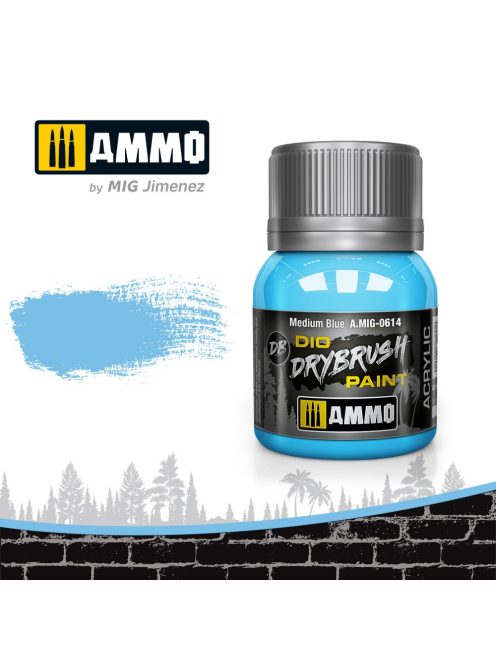 AMMO - Drybrush Medium Blue