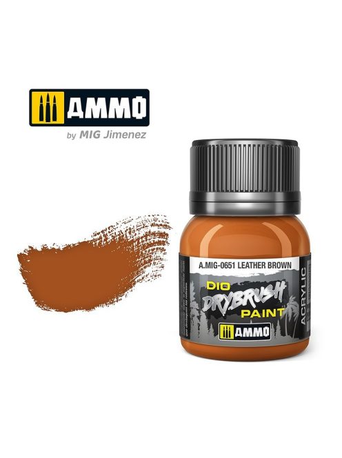 Ammo - Drybrush Leather Brown