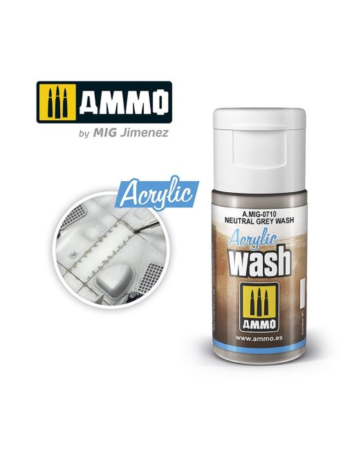 AMMO - Acrylic Wash Neutral Grey Wash