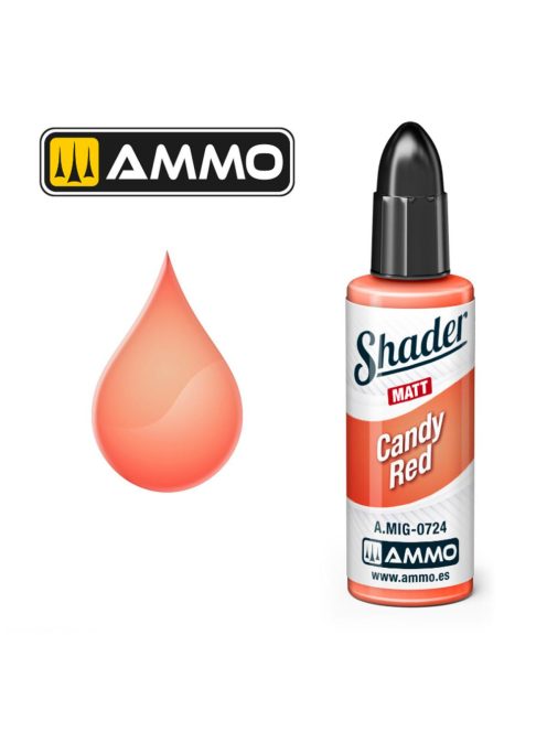 AMMO by MIG Jimenez - MATT SHADER Candy Red