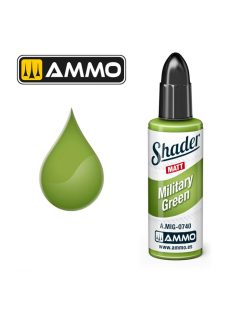 AMMO by MIG Jimenez - MATT SHADER Military Green