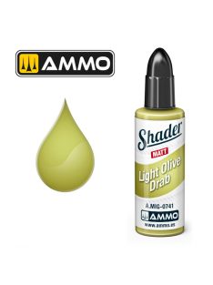 AMMO by MIG Jimenez - MATT SHADER Light Olive Draw