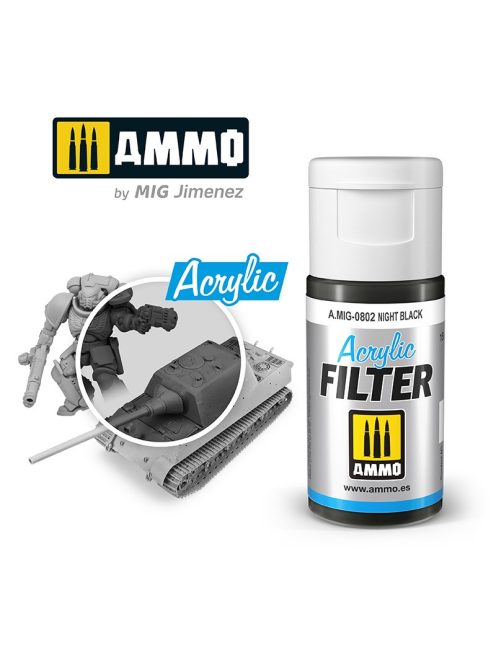 AMMO - Acrylic Filter Night Black